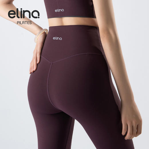 一恋•普拉提 2025春季新款无T线高腰裸感跑步健身裤带口袋瑜伽长裤EMM218 商品图9