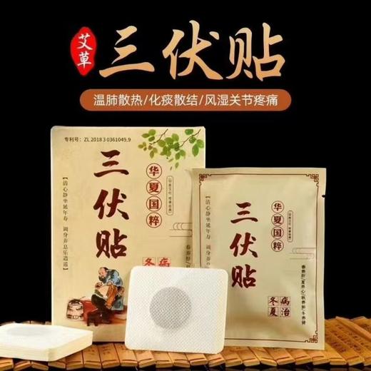 三伏贴 古法精心炮制春夏贴敷加厚艾草夏季草本三伏贴 商品图0