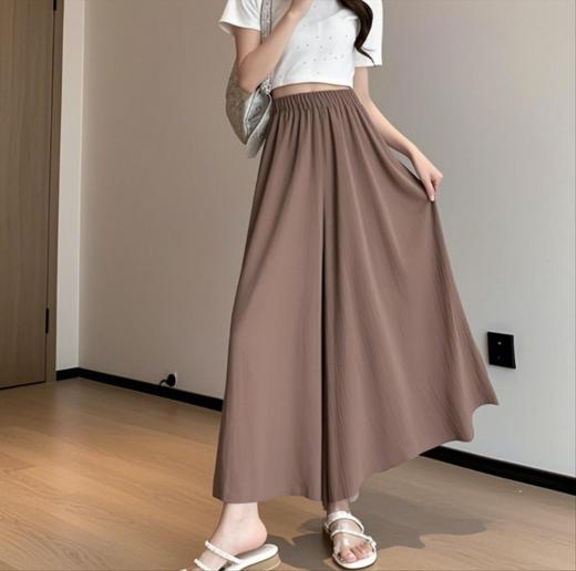 【YW】无忧购韩版糖果色冰丝薄款宽松休闲A字大摆裙裤2073#（截单后7天发货) 商品图11