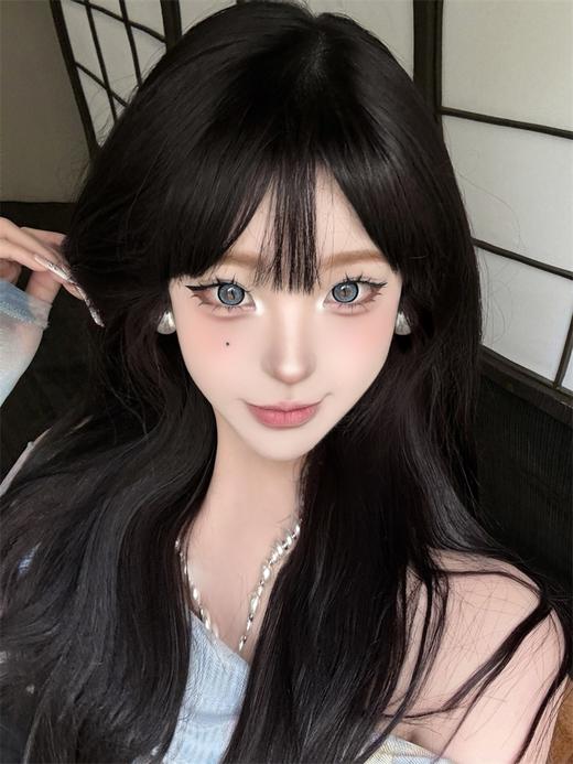 Kikicon旗下 ·月抛 魔法翡翠&魔力坦桑 14.5mm白狮参考着色大直径｜2片 商品图2