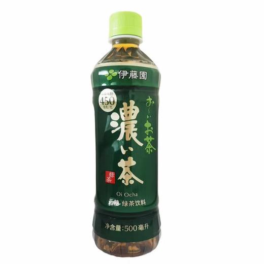 【BF】伊藤园浓味绿茶 500ml 商品图0