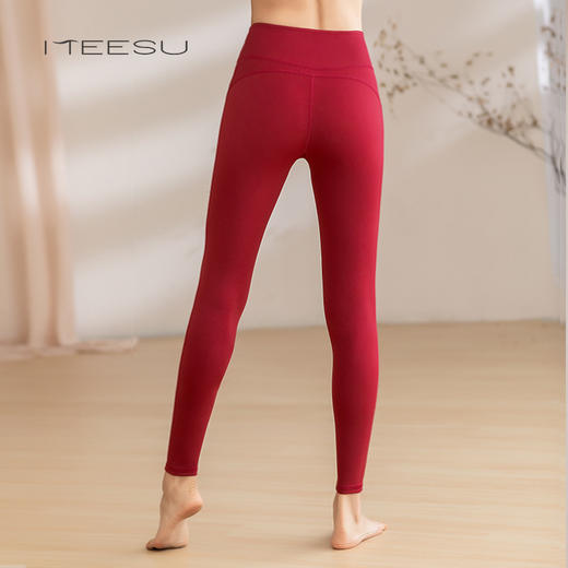美愫瑜伽裤女新款休闲时尚紧身裤高腰提臀百搭运动健身裤 商品图3