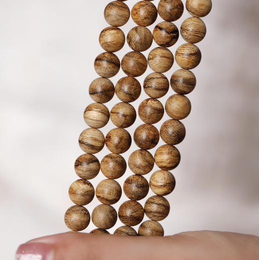 【青山特惠】8mm 108颗 达拉干沉香天然老料手串 约21g   c00078 商品图7