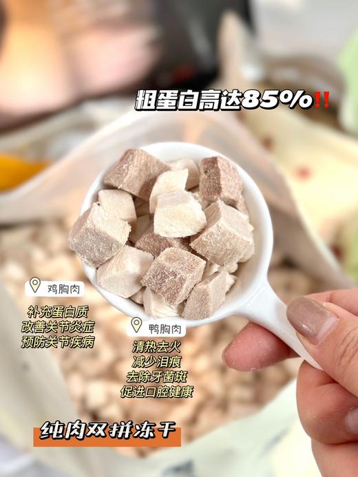 愿望呈臻 纯肉双拼冻干(鸡肉+鸭肉) 商品图3