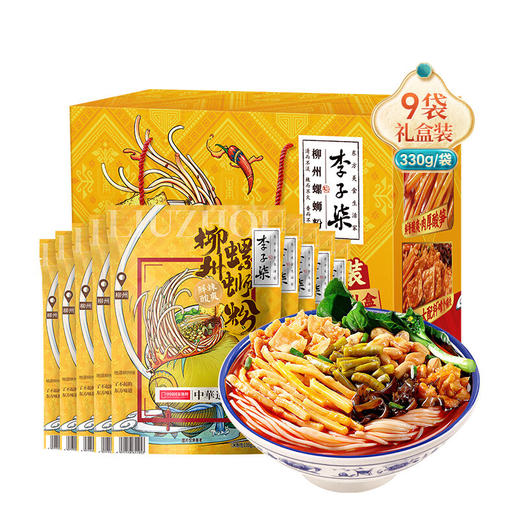 李子柒柳州螺蛳粉330g* 11袋装礼盒 商品图4