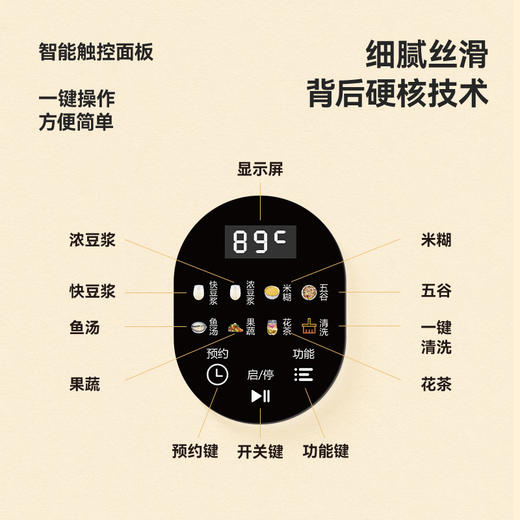 【料理技能全拉满！一壶养生滋养全家】新款迷你豆浆机轻音免过滤家用小型二人免煮全自动破壁机。ry 商品图1