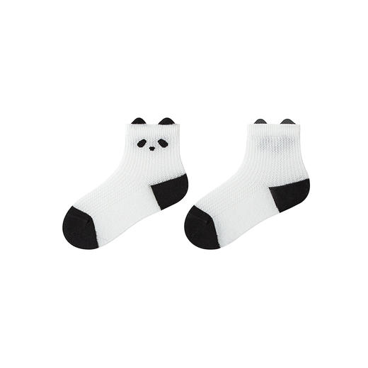 迷你巴拉男童女童网眼透气袜子夏季新款宝宝棉弹袜子不勒脚 商品图4