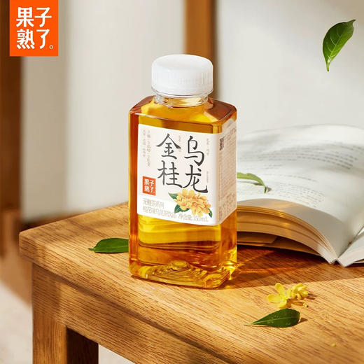 果子熟了无糖金桂乌龙500ml 商品图1