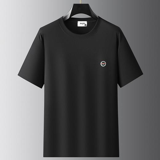 【精梳棉】【DX】大依优型大码短袖T恤肥佬圆领精梳棉夏季新款男士加肥大码休闲半袖胖子上衣 商品图2