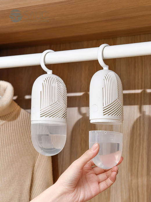 【让衣橱不再潮湿】日本HANNAH除湿袋 可挂式薰衣草芳香剂 衣柜防霉干燥剂吸水防潮剂 商品图4