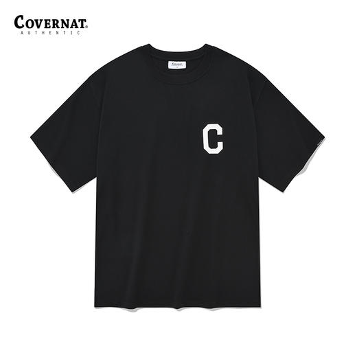 Covernat短袖t恤新品C标志字母休闲上衣CO2302ST12 商品图2