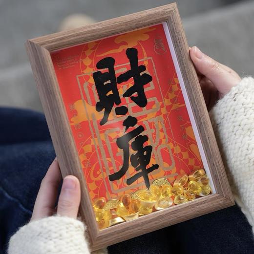 【灵隐文创馆正品】杭州灵隐寺百福米缸纯黄铜聚财聚宝盆财库摆件办公桌面摆件玄关招财小摆件 商品图6