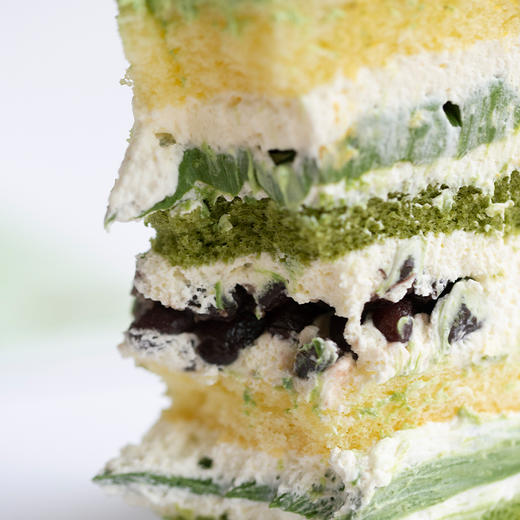 即将下架！2025新版「金牛座」竹香抹茶红豆味蛋糕｜十二星座唯美星空系列 商品图7