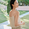 重磅真丝吊带背心女100%桑蚕丝可外穿上衣小衫春夏吊带衫金三塔  NSFFB702 商品缩略图3