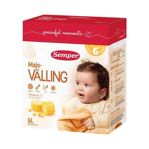 [瑞典]森宝谷物奶粉725g. Semper Fullk Valling 725g 商品图7