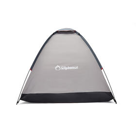 【自营】Diplomat外交官户外帐篷用品野营加厚超轻便1-2人手抛帐篷-黑配灰DFJ-105 手抛帐篷-黑配灰