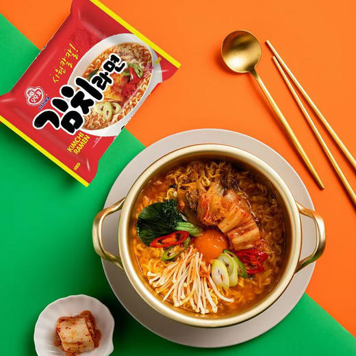 不倒翁 泡菜拉面120g*5袋 商品图1