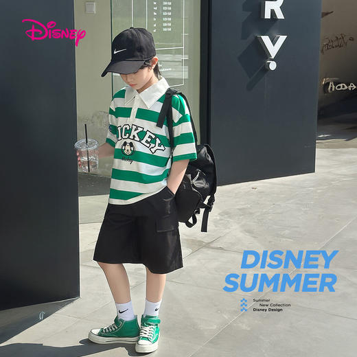 【120-160】【迪士尼】男童夏款短袖t恤polo衫 商品图1
