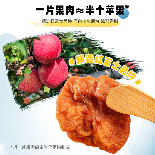 【预售 预计4月18日左右到货 新品尝鲜】都乐苹果肉肉45g/袋*3袋 商品图3