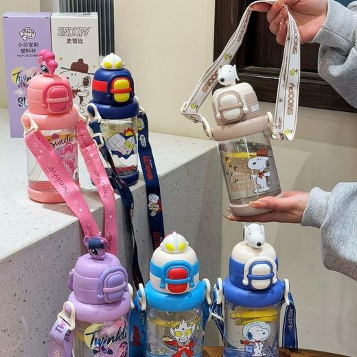 🔥34.9带走【卡通儿童Tritan水杯】650ml大容量❗️ ✅一盖双饮水口，吸管口✙直饮口 商品图2