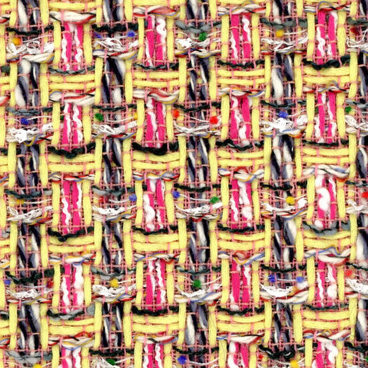 2025【海外仓】香奈儿粗花呢皇冠卡 VV6737（价格为每厘米+不包邮） 商品图0