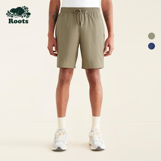 (2件9折)(多色)【Roots】男式休闲短裤 商品图2
