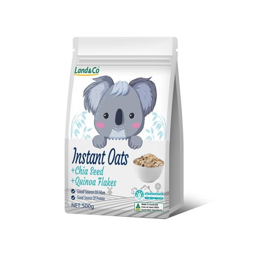 可士兰藜麦米奇亚籽速食燕麦片（冲调谷物制品）500g 商品图1