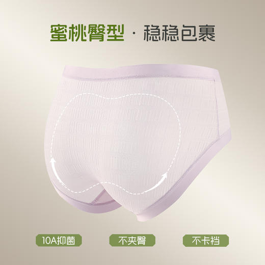 泡泡纱蕾丝美臀裤（3条装） 商品图3