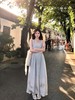 现货 海盐芭蕾 夏日清爽感 大裙摆背心连衣裙 商品缩略图1