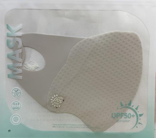 【6元会员福利】时尚口罩 UPF50+ （薄款）（颜色随机） 商品图2