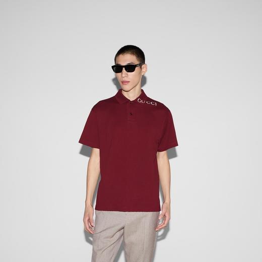 男款logo印花短袖polo衫 商品图2