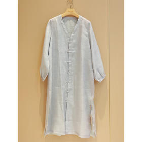 【2025门店同款】新中式连衣裙（25707091素采-高定款）