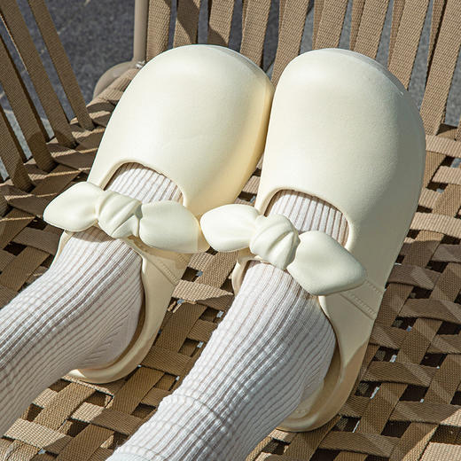 【甜美百搭❗️超美蝴蝶结拖鞋】脚感舒适，柔软轻盈，仙女风显气质！夏季时尚女简约玛丽珍包头一字凉鞋 商品图0