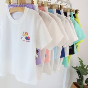 ❤️【品牌直发】37℃高温预警！迪士尼速干套装 |💰 39.9 元抢！ 🌻上衣 + 短裤 CP，三伏天自带降温🌞 ✅ 双向蜂窝网眼，✨立体透气孔，清凉在线