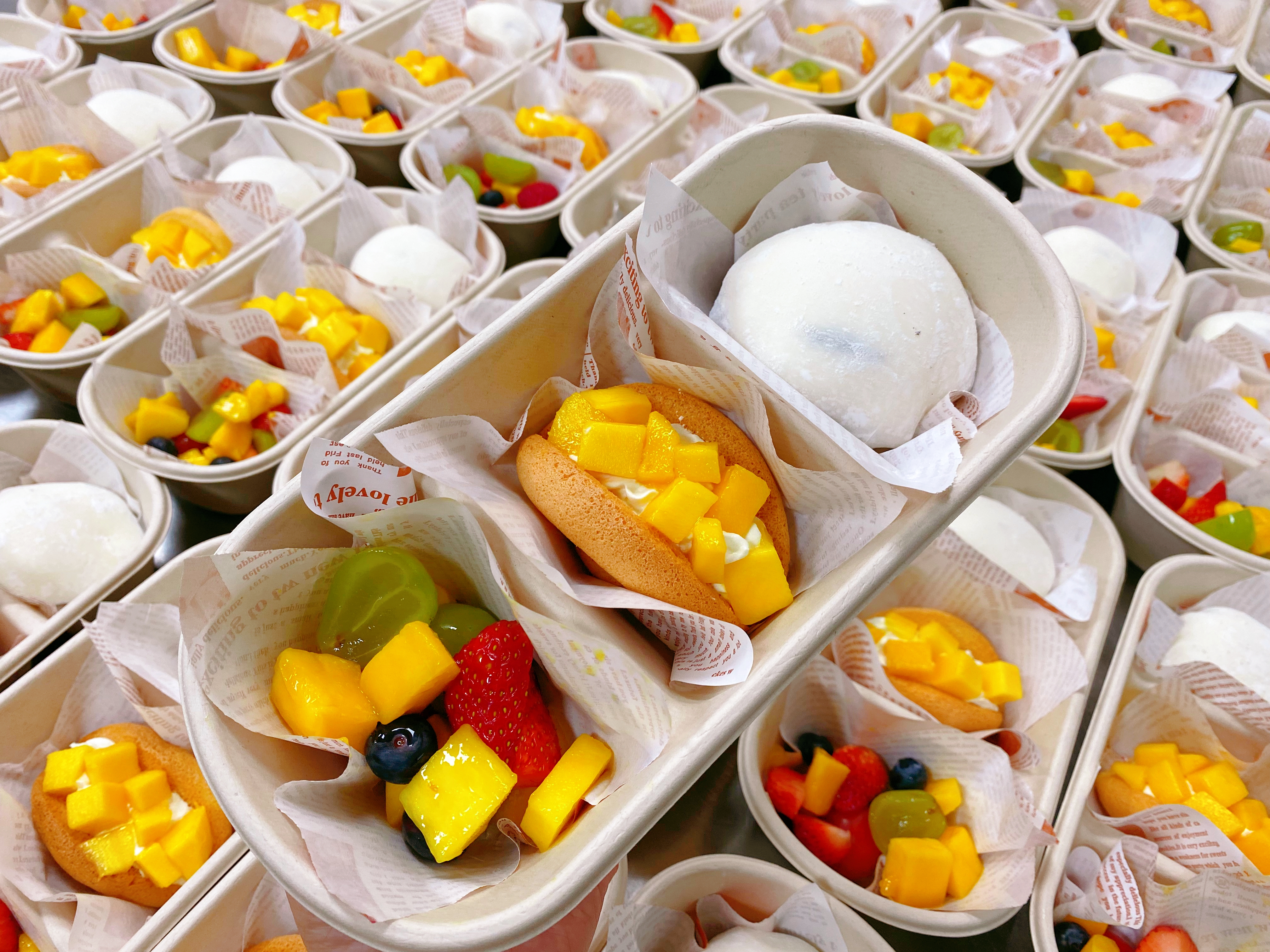 企业下午茶*三宫格甜品盒