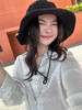 两色纯棉渔夫帽，梅子色超好看，配防风绳！不退不换~ 商品缩略图7