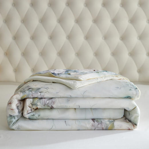 水漾凉感蚕丝养颜被|盖上它立马凉快，可水洗可机洗超省心|100%柞蚕丝|夏凉被 商品图2