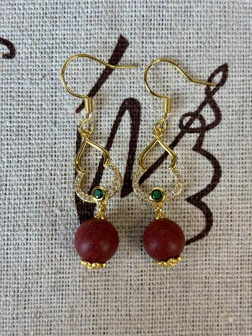 莀熹东方  花蕊夫人耳环一对装 商品图1