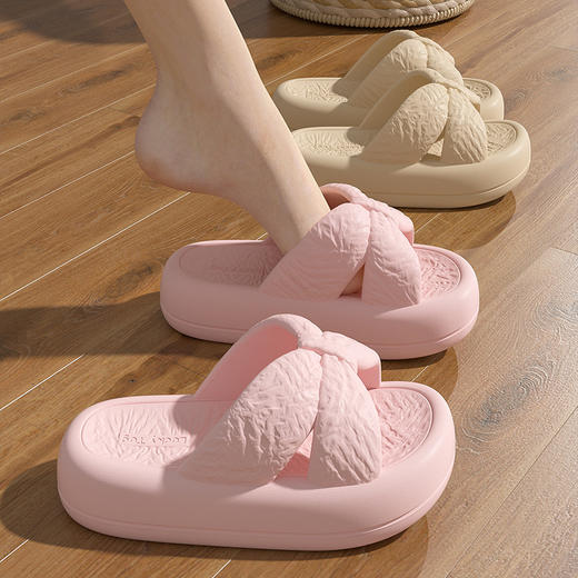 【超舒服❗️超软的蝴蝶结拖鞋】脚感舒适，柔软轻盈，超亲肤，厚度女士夏季新款外穿踩屎感防滑不臭脚柔软舒适舒适凉拖鞋女 商品图1