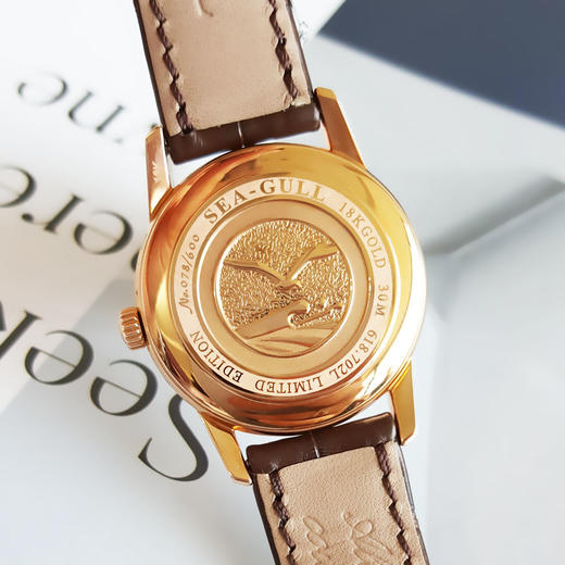 【98新】SEA-GULL 海鸥情侣系列618.702L自动机械机芯31MM（女款）030425TJ11  商品图9