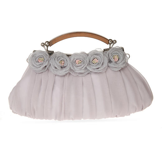 小清新雪纺花朵包手提包礼服宴会晚宴包JM006 商品图1