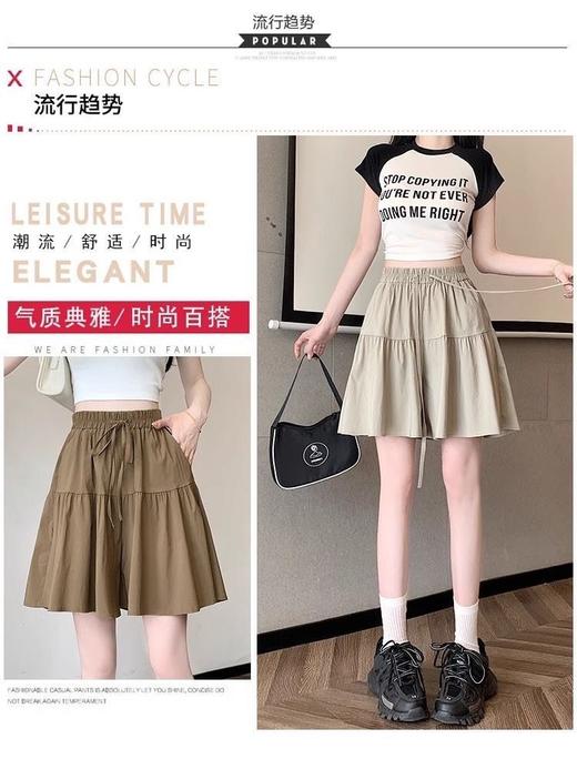 【花苞短裤裤裙】夏天必须拥有的一条短裤 超百搭 超遮肉!今夏时髦扛把子，大长腿全靠它 清凉夏季神器 商品图3