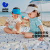 【纯棉亲肤】迷你巴拉外出连体衣男女童宝宝海军风夏季新款 商品缩略图1