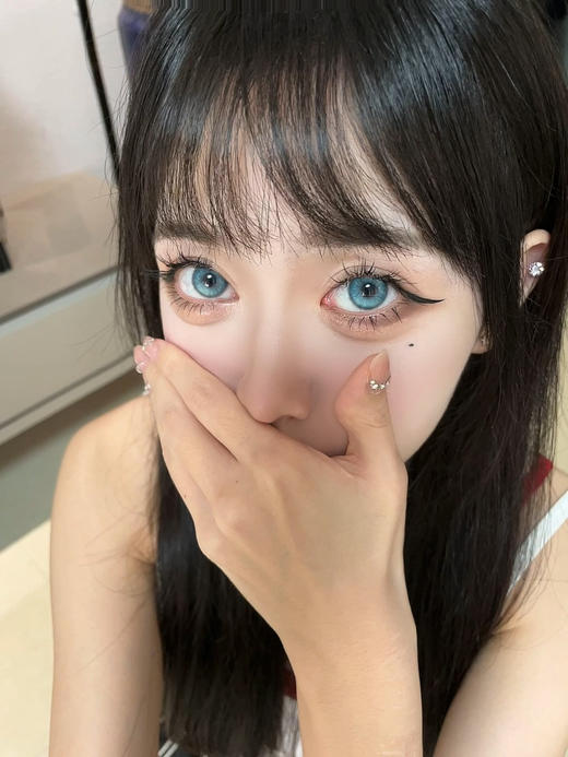 Clairecolor日抛  薄荷曼巴 绿/海域冰川 蓝 14.5mm 日抛无售后！！ 商品图4