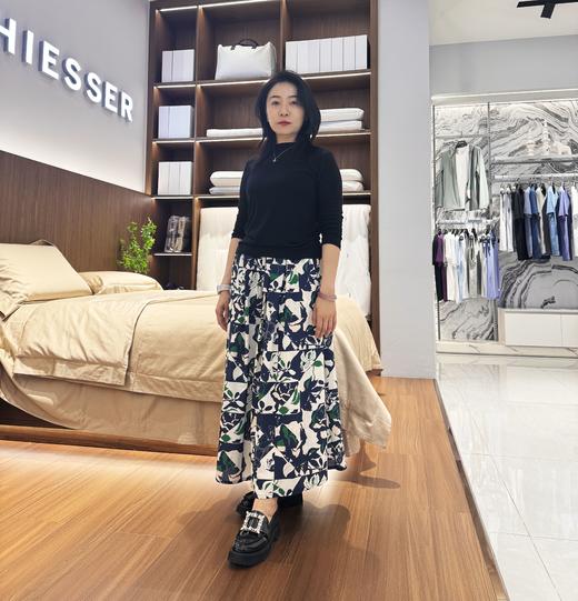 SCHIESSER  UL舒雅城市生活系列   静谧绽放｜花卉系列设计师款限量版均码裙裤81/24622P 商品图0