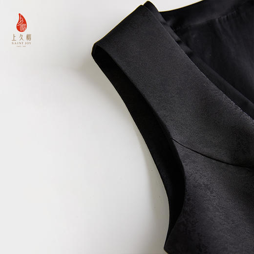 SAINTJOY/上久楷 女式宋锦马甲 中式上衣 中国风 复古 秋园蛱蝶图 CY1045201021 商品图8