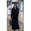 E“定制”——静奢风、都市摩登——风尚之选珍珠黑大A摆长半裙 2403021 商品缩略图1