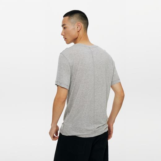 oneup羊毛小v领短袖T恤 商品图3