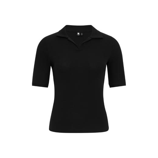 oneup凉感珠地修身短袖Polo 商品图5