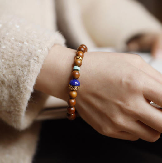 【青山特惠】8mm 21颗 沉水级 老山檀香 原创【安景】手串y8 商品图6